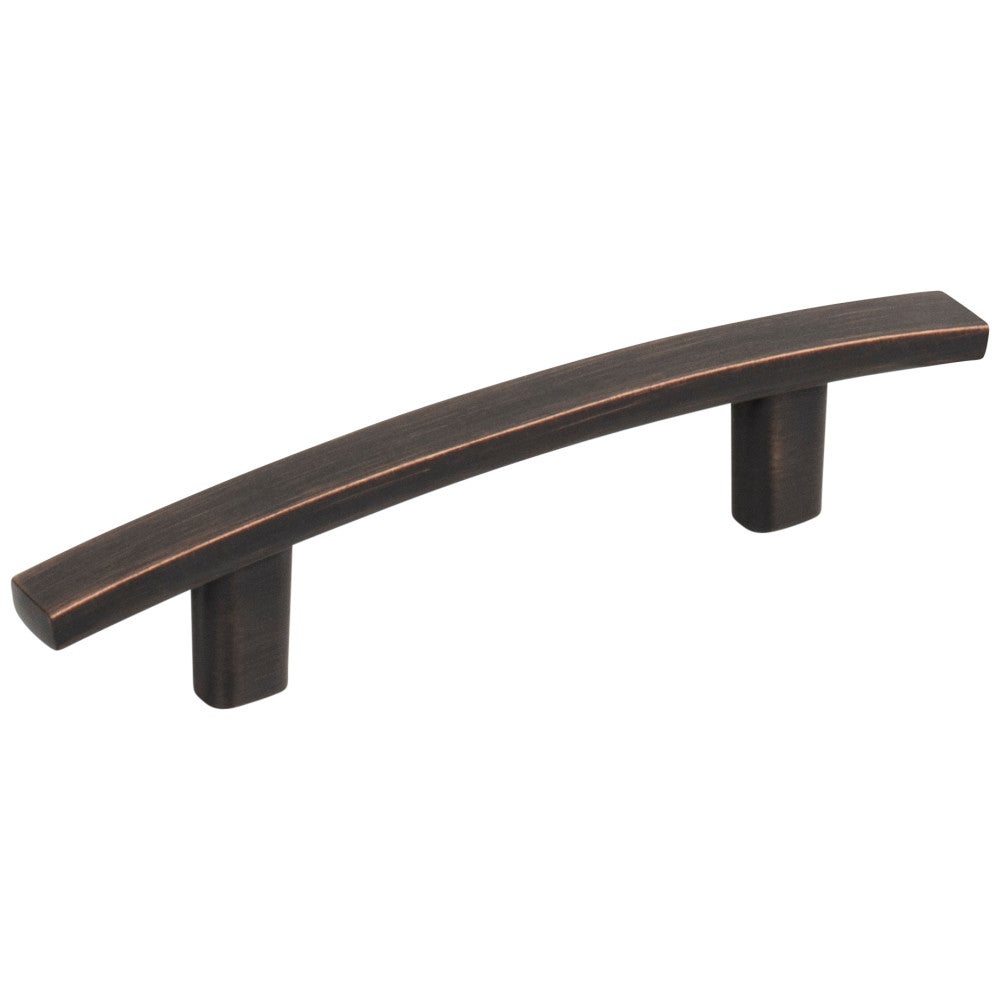 3" Center-to-Center Satin Nickel Square Thatcher Cabinet Bar Pull