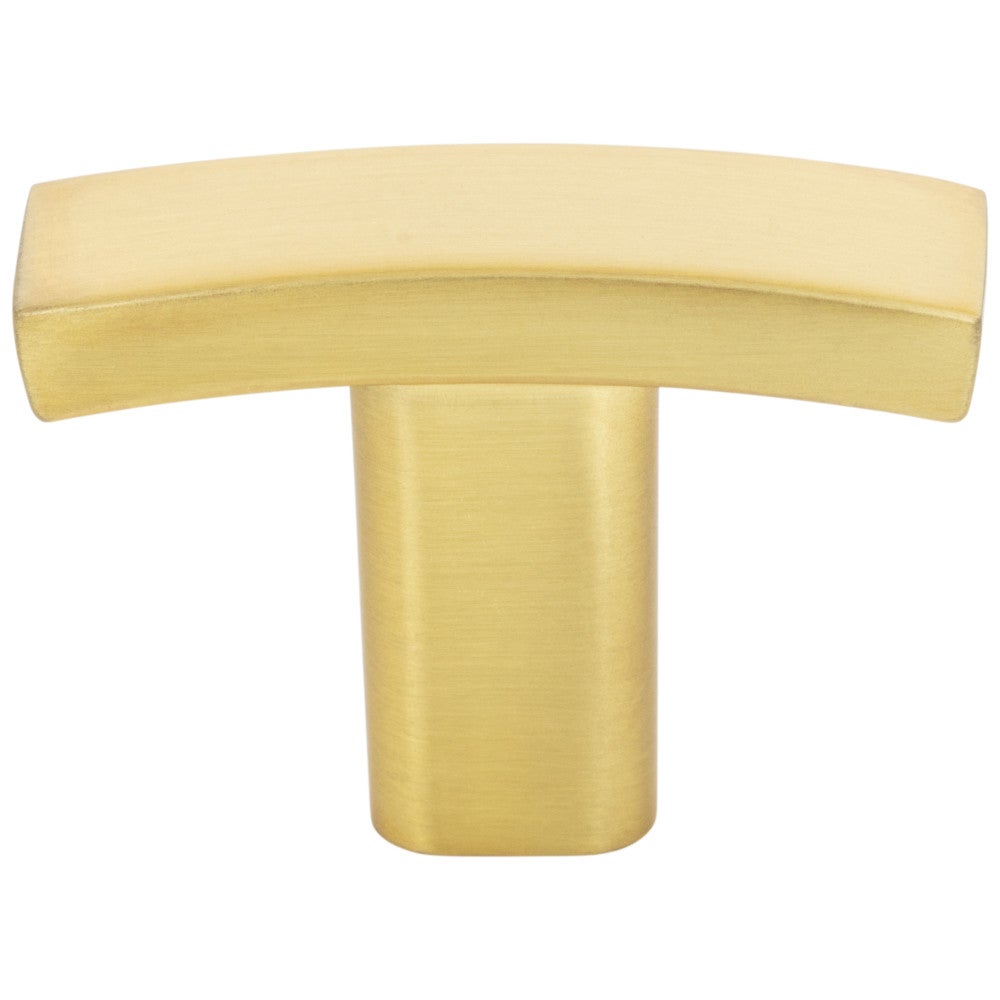 Hardware Resources 1-1/2" Overall Length Satin Nickel Square Thatcher Cabinet "T" Knob