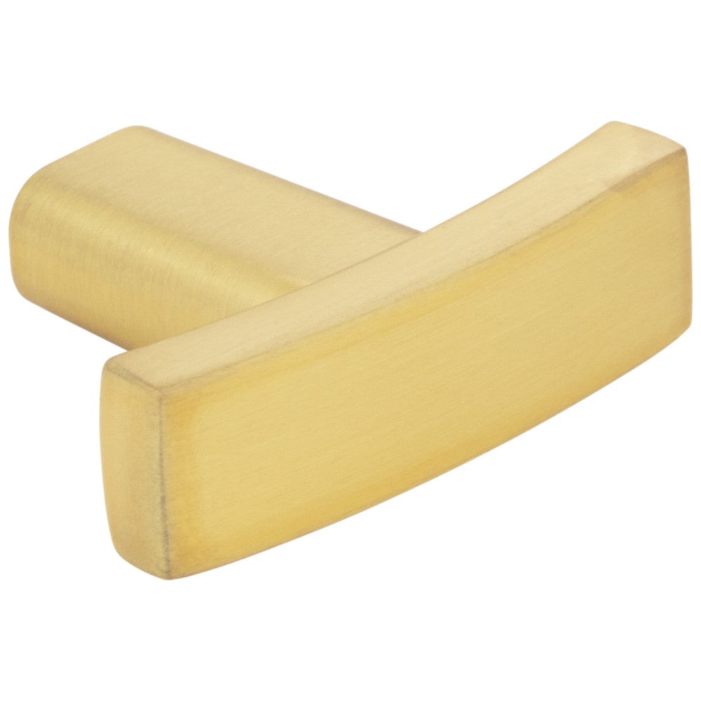 Hardware Resources 1-1/2" Overall Length Satin Nickel Square Thatcher Cabinet "T" Knob