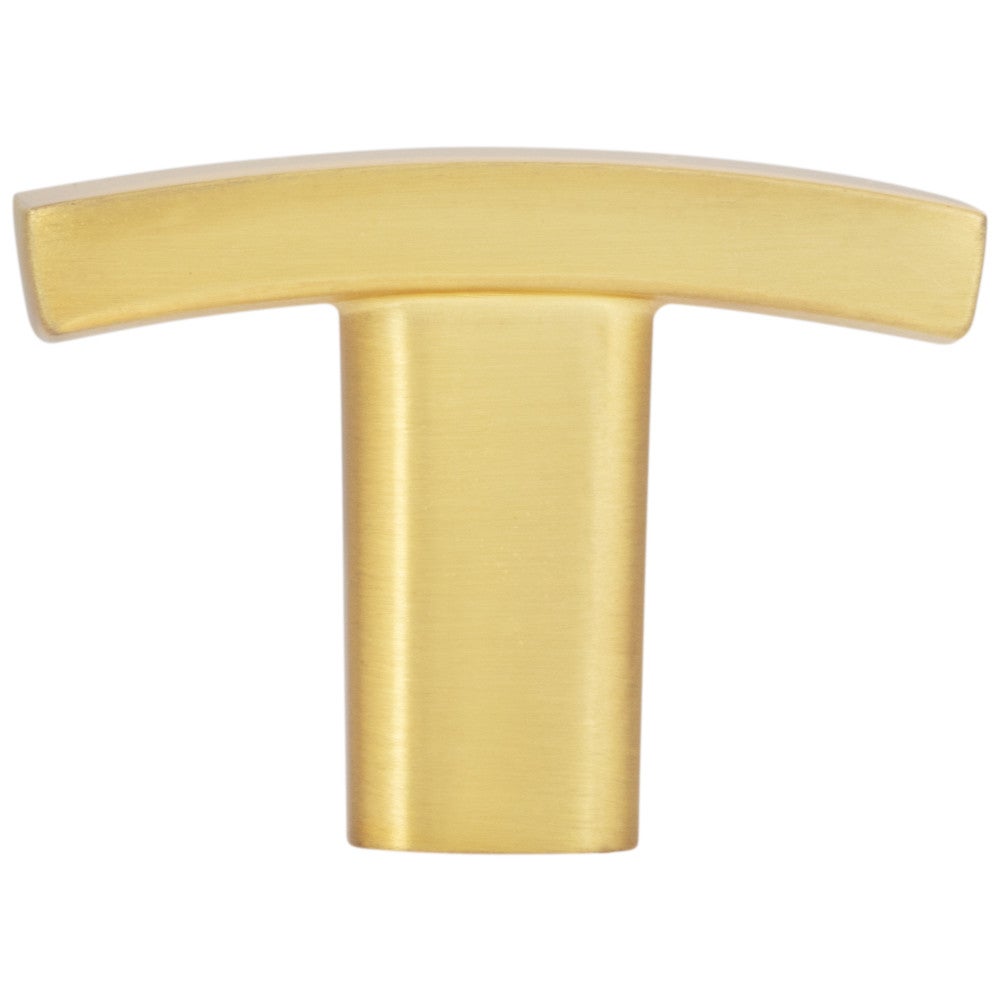 Hardware Resources 1-1/2" Overall Length Satin Nickel Square Thatcher Cabinet "T" Knob
