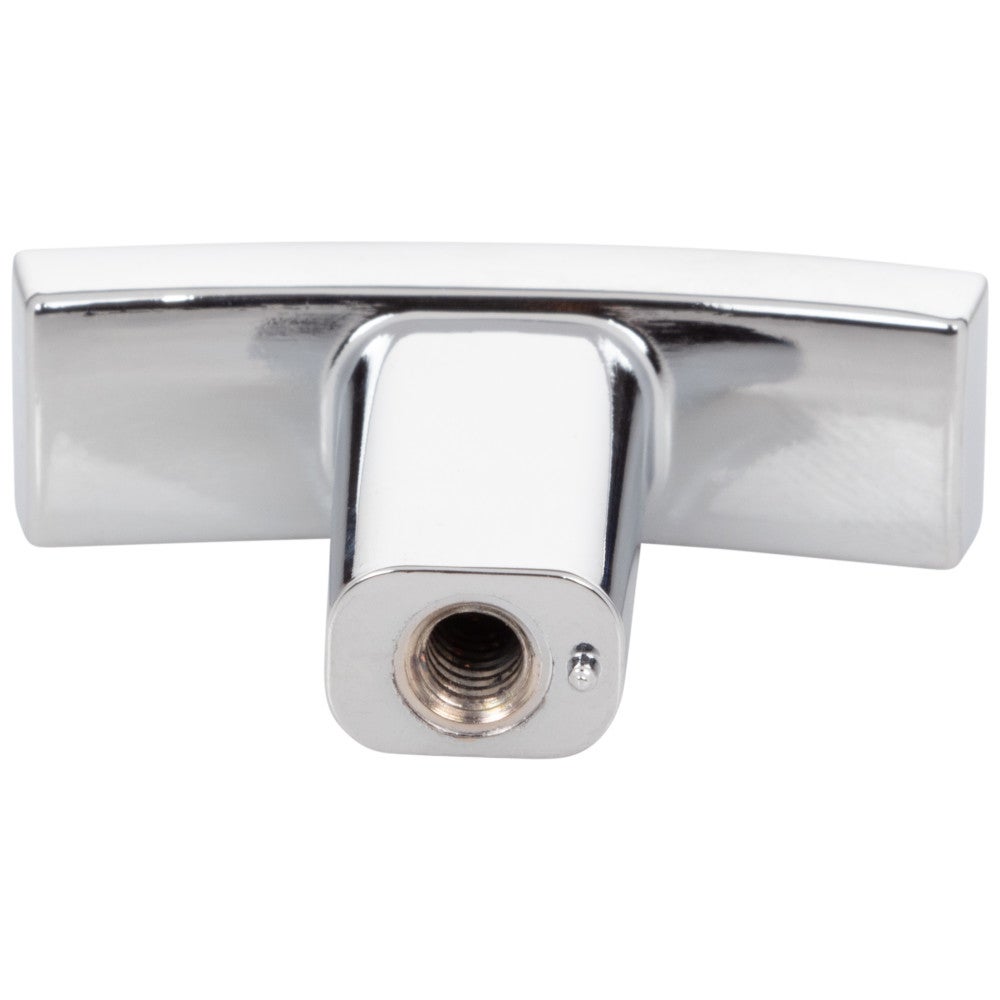 Hardware Resources 1-1/2" Overall Length Satin Nickel Square Thatcher Cabinet "T" Knob