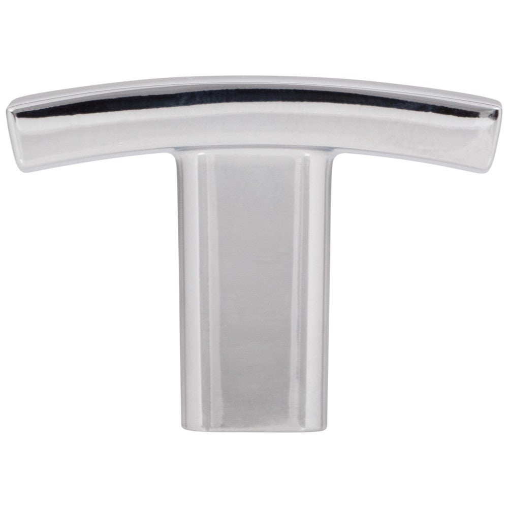 Hardware Resources 1-1/2" Overall Length Satin Nickel Square Thatcher Cabinet "T" Knob