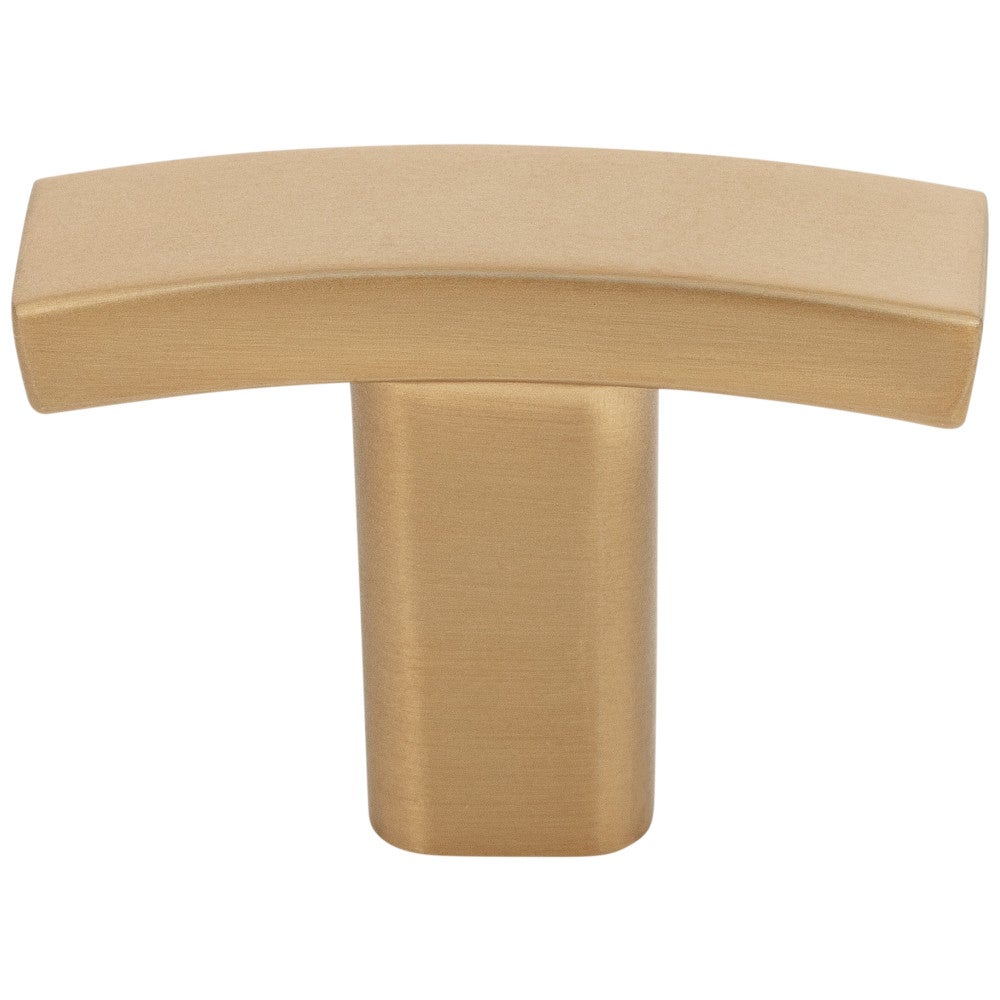 Hardware Resources 1-1/2" Overall Length Satin Nickel Square Thatcher Cabinet "T" Knob