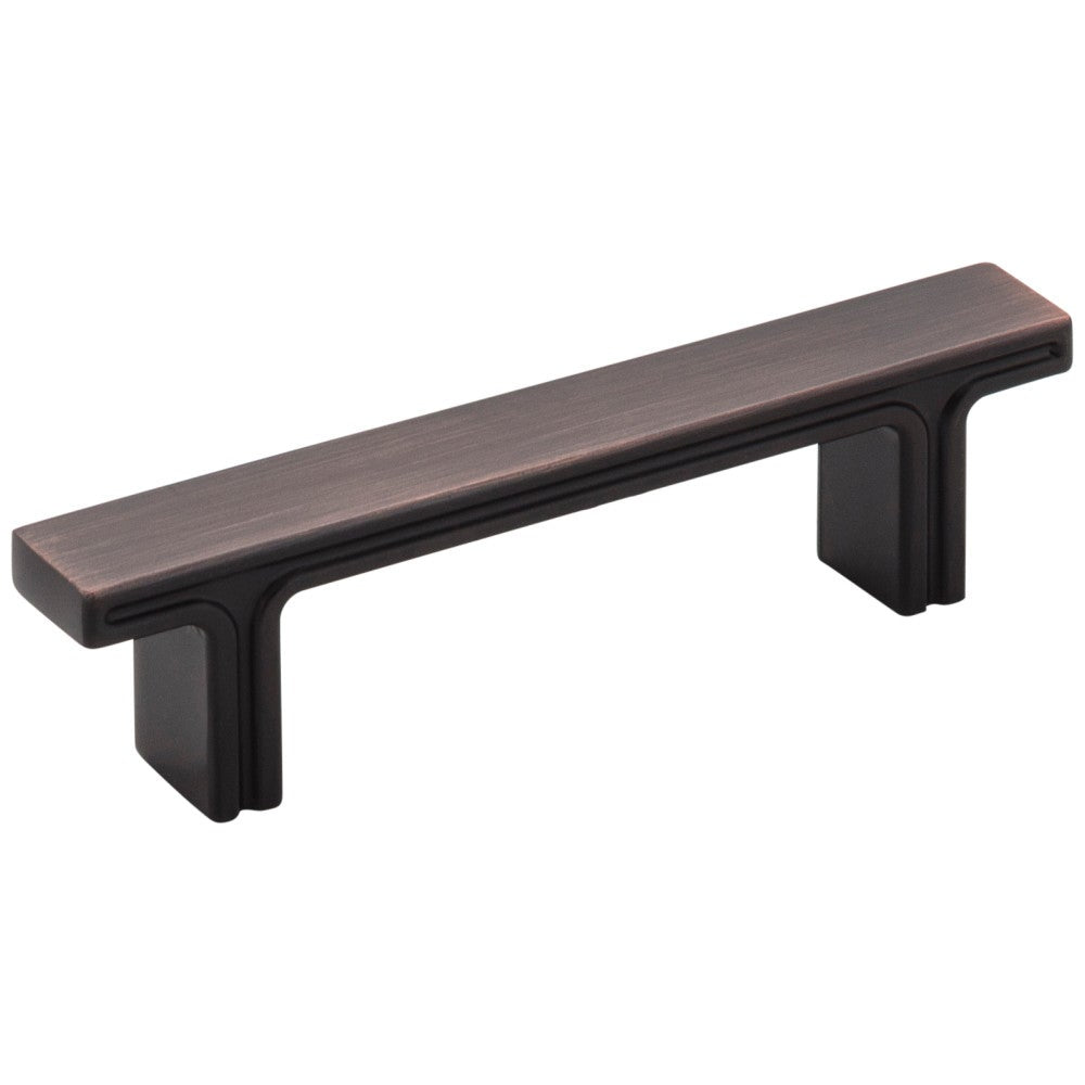3" Center-to-Center Satin Nickel Square Anwick Cabinet Pull