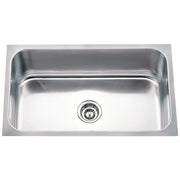 Hardware Resources 30" L x 18" W x 9" D Undermount 18 Gauge Stainless Steel Single Bowl Sink