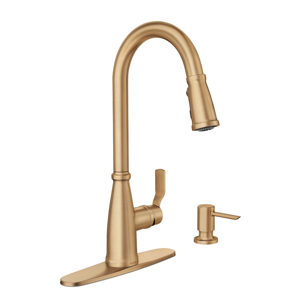 Nolia One-Handle High Arc Pulldown Kitchen Faucet
