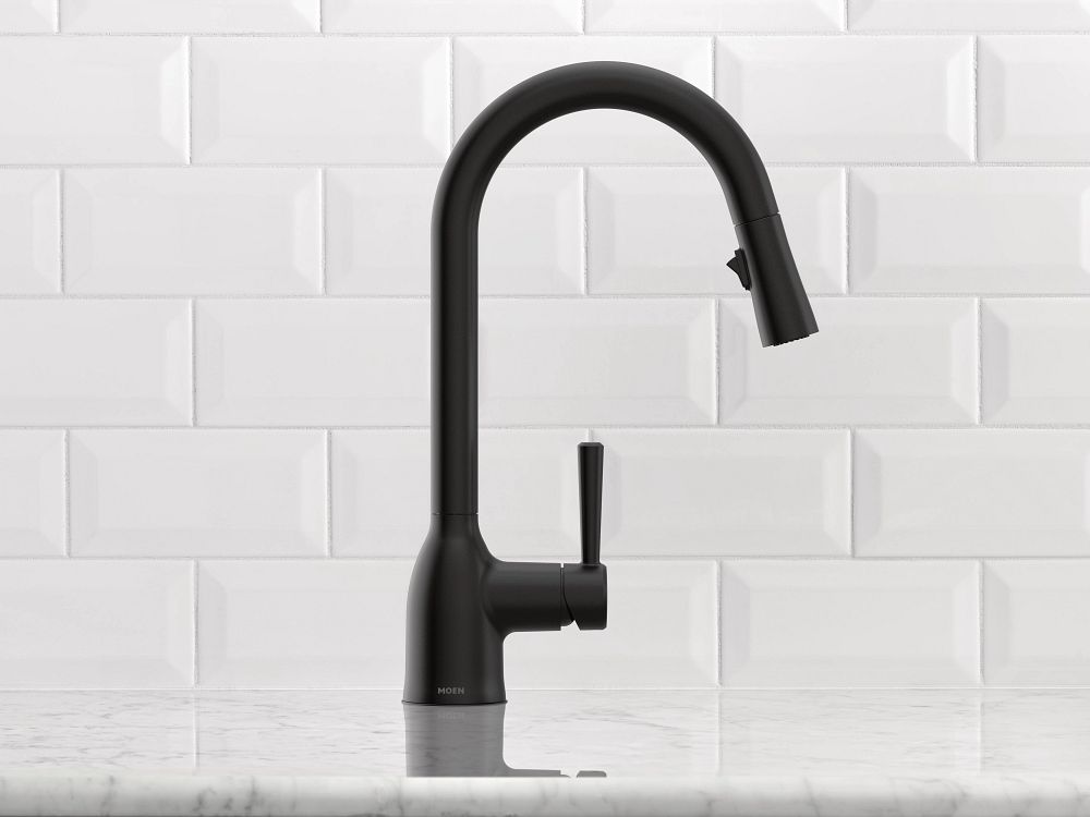 Adler One-Handle High Arc Pulldown Kitchen Faucet