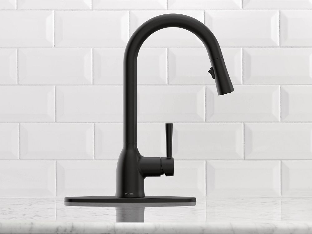 Adler One-Handle High Arc Pulldown Kitchen Faucet