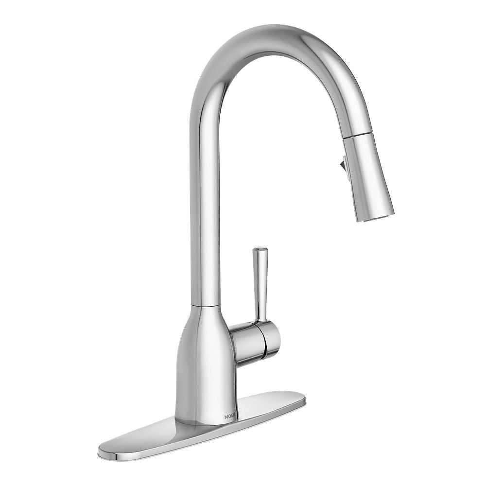 Adler One-Handle High Arc Pulldown Kitchen Faucet