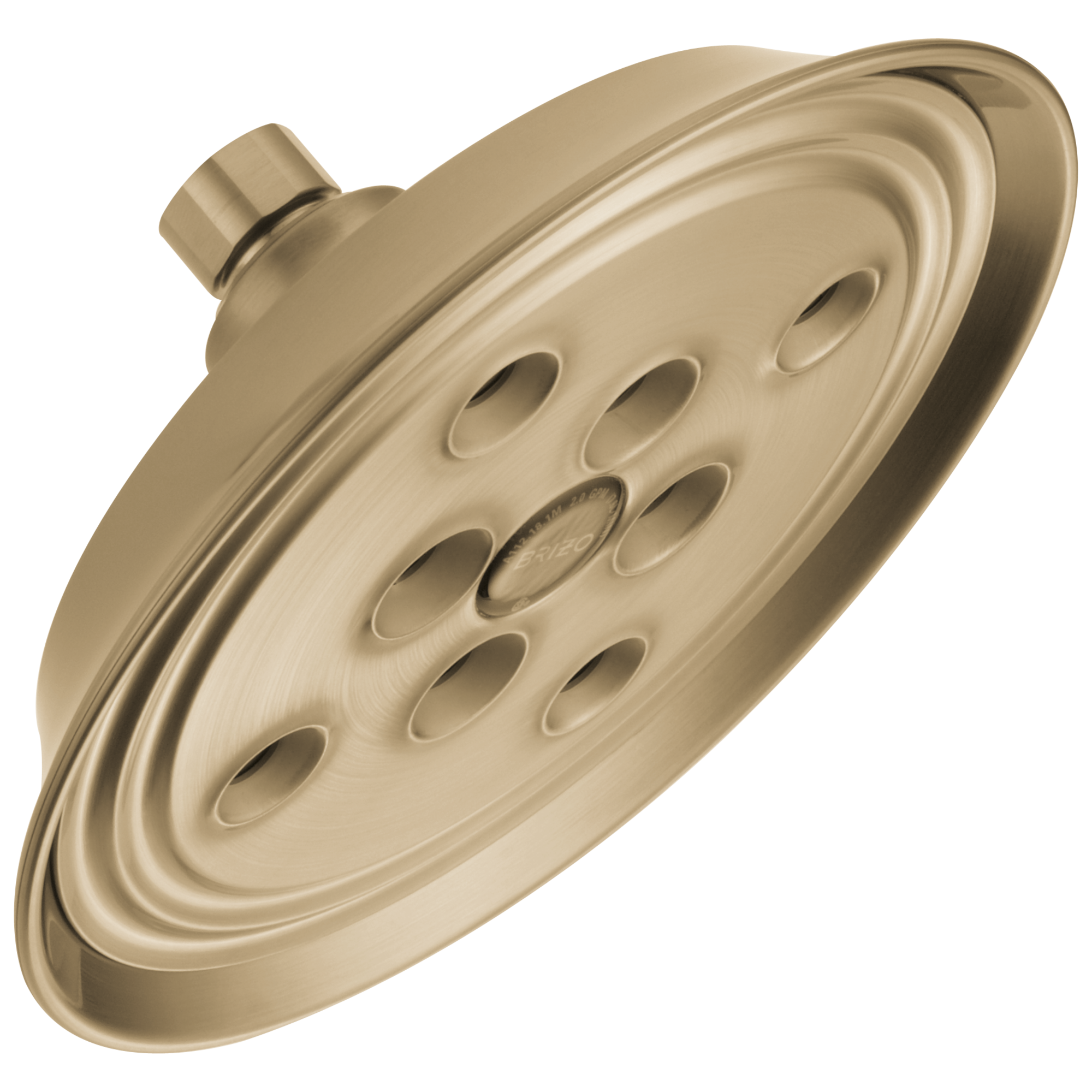 Brizo Essential™ Shower 7" Classic Round H<sub>2</sub>Okinetic<sup>®</sup> Single Function Wall Mount Showerhead