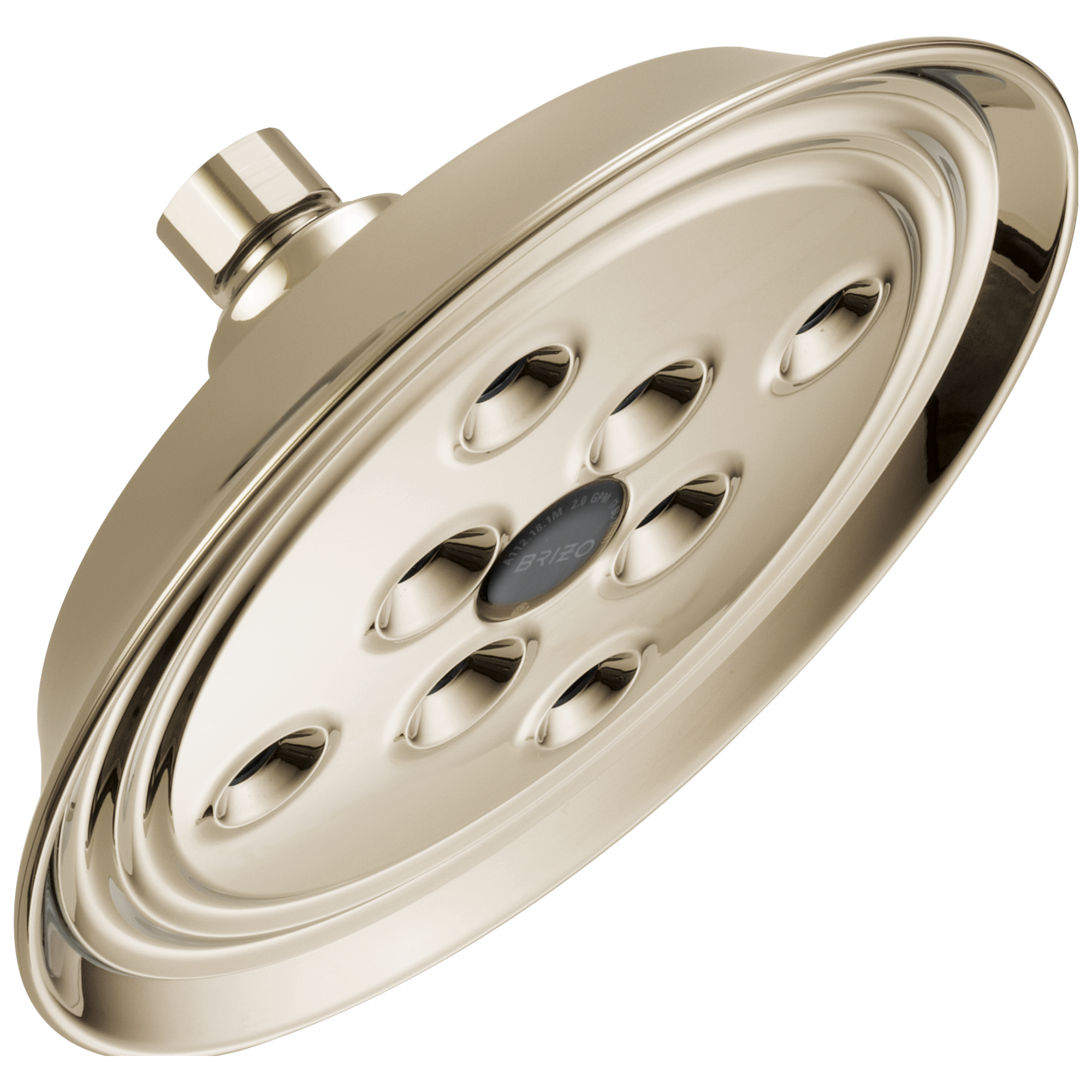 Brizo Essential™ Shower 7" Classic Round H<sub>2</sub>Okinetic<sup>®</sup> Single Function Wall Mount Showerhead