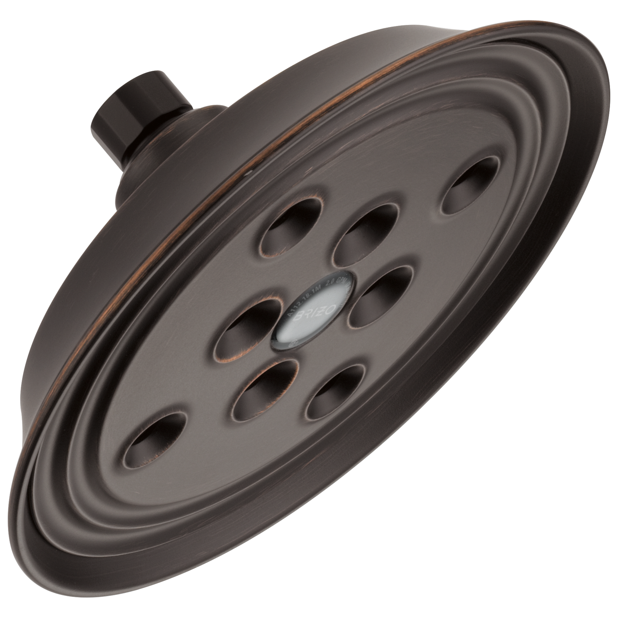 Brizo Essential™ Shower 7" Classic Round H<sub>2</sub>Okinetic<sup>®</sup> Single Function Wall Mount Showerhead