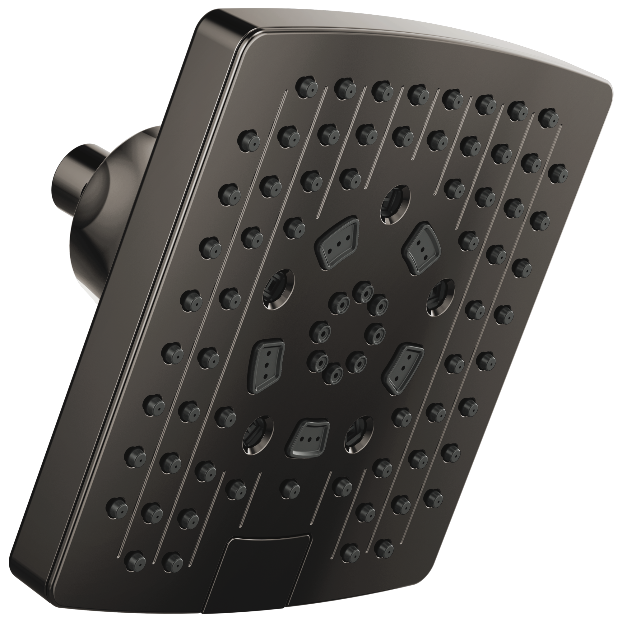 Brizo Essential™ Shower 7" Linear Square H2Okinetic® Multi-Function Wall Mount Shower Head - 2.5 GPM
