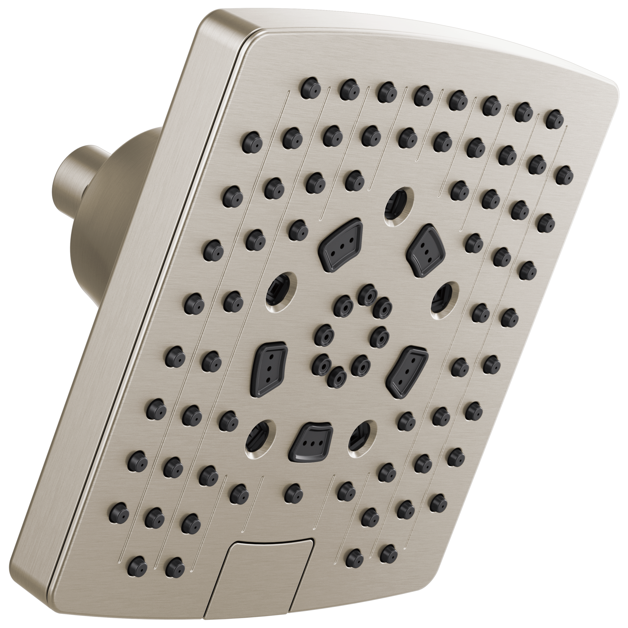 Brizo Essential™ Shower 7" Linear Square H2Okinetic® Multi-Function Wall Mount Shower Head - 2.5 GPM