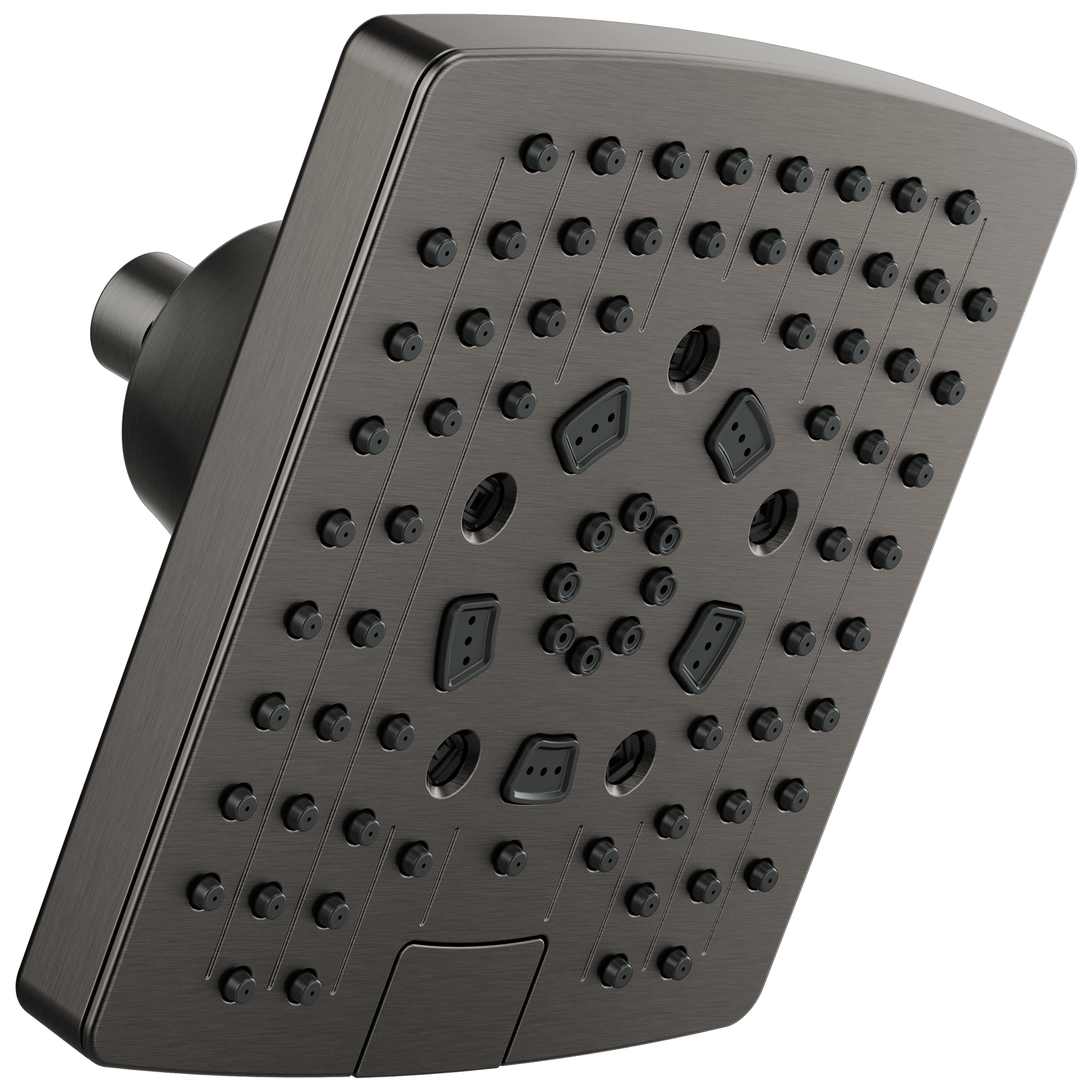 Brizo Essential™ Shower 7" Linear Square H2Okinetic® Multi-Function Wall Mount Shower Head - 2.5 GPM