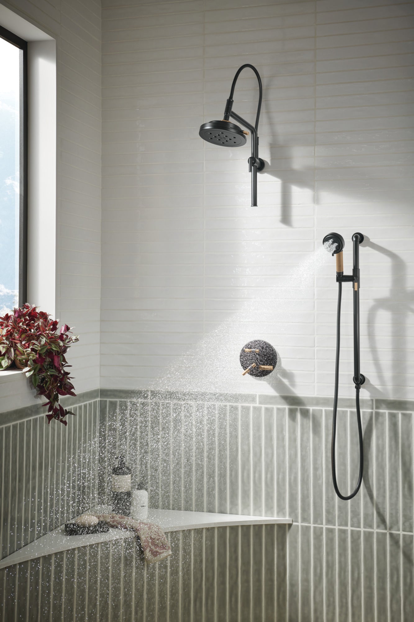 Brizo Litze® Tempassure® Thermostatic Valve With Diverter Trim Handle Kit - T-Lever