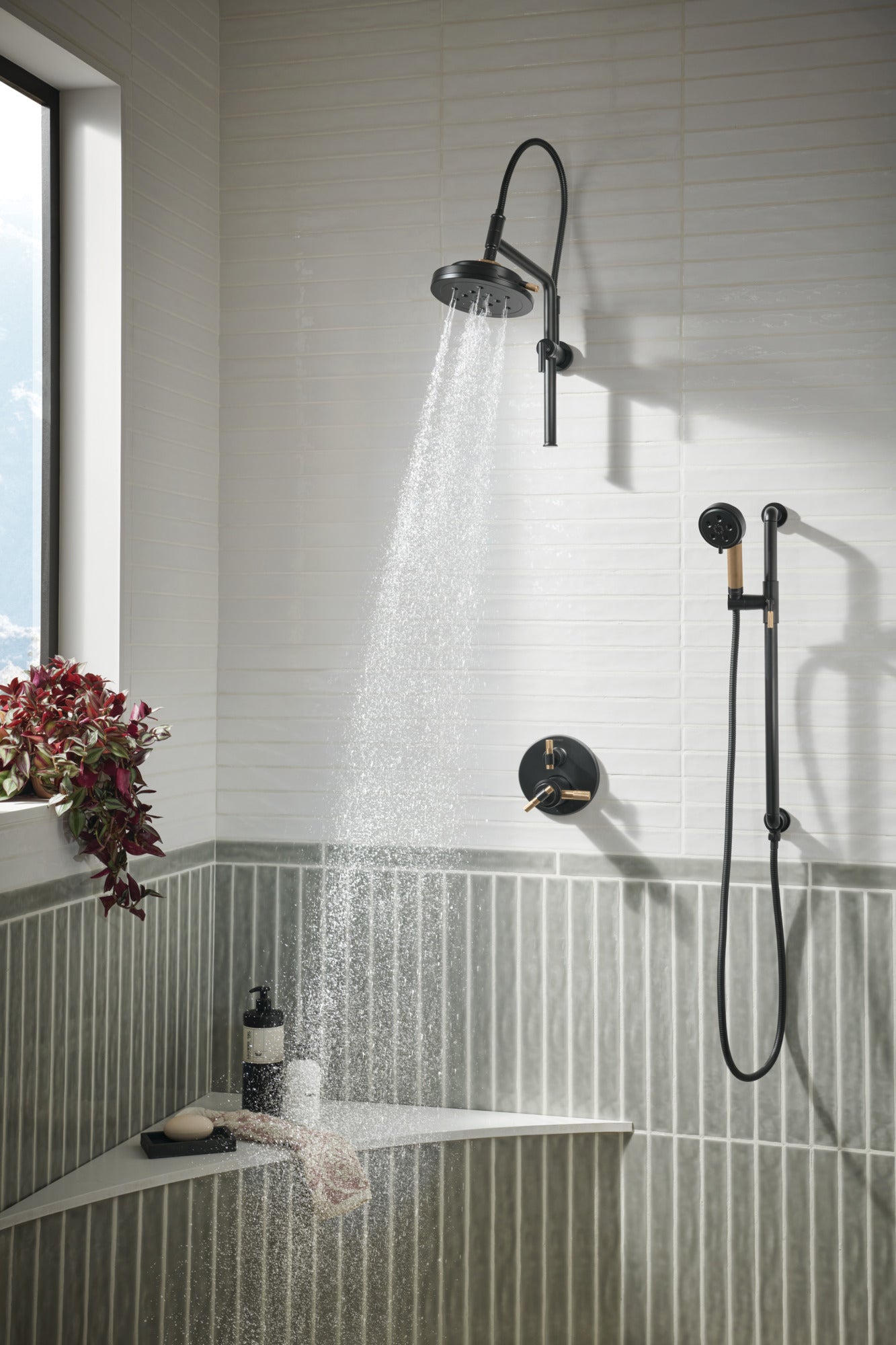 Brizo Litze® Tempassure® Thermostatic Valve With Diverter Trim Handle Kit - T-Lever