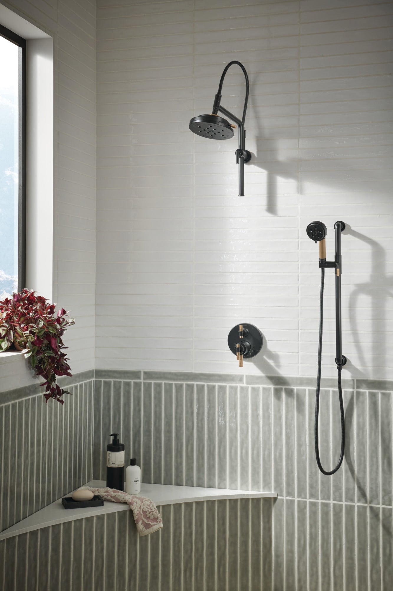 Brizo Litze® Tempassure® Thermostatic Valve With Diverter Trim Handle Kit - T-Lever