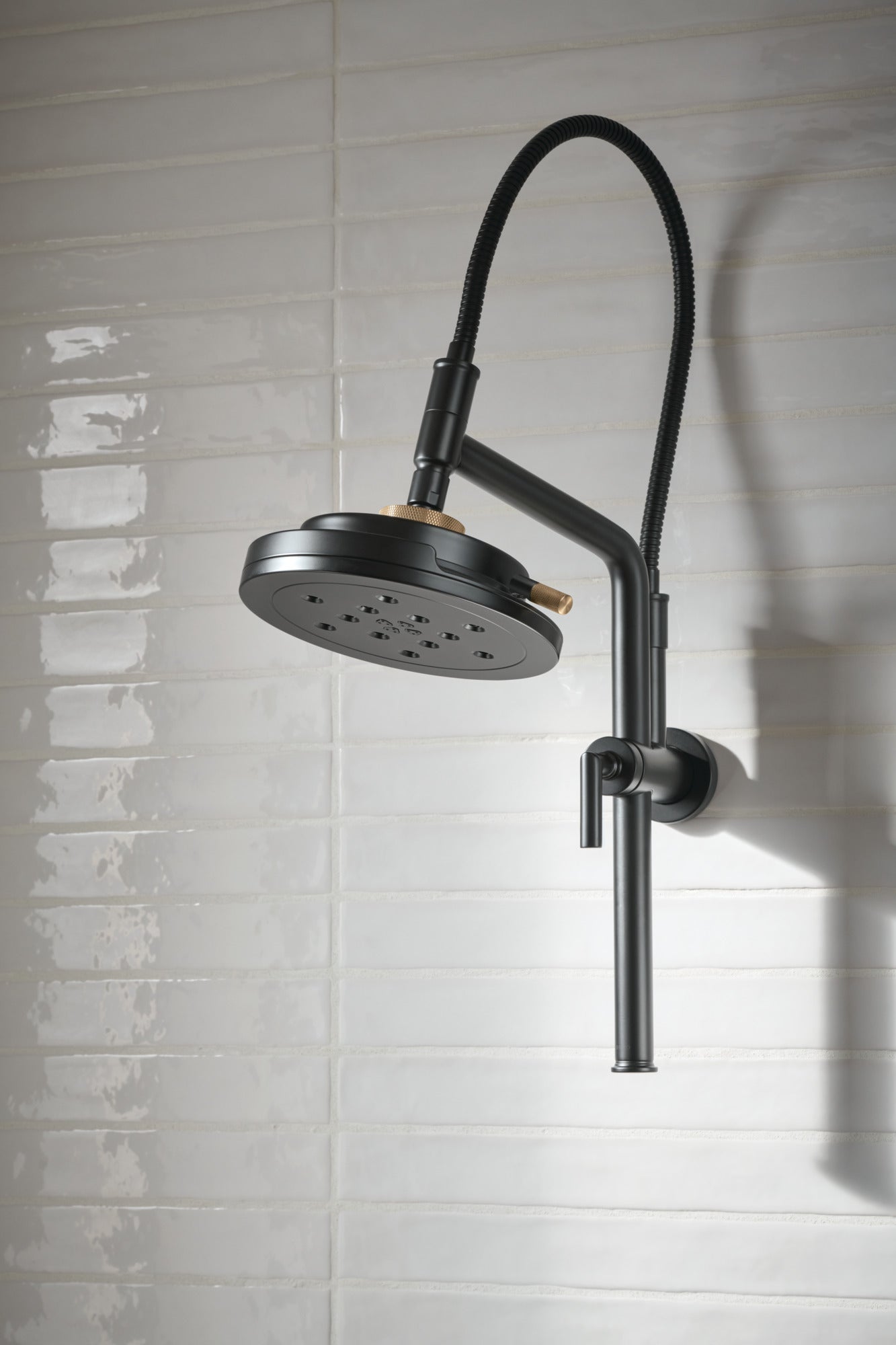 Brizo Litze® 8” H<sub>2</sub>Okinetic<sup>®</sup> Round Multi-Function Wall Mount Showerhead