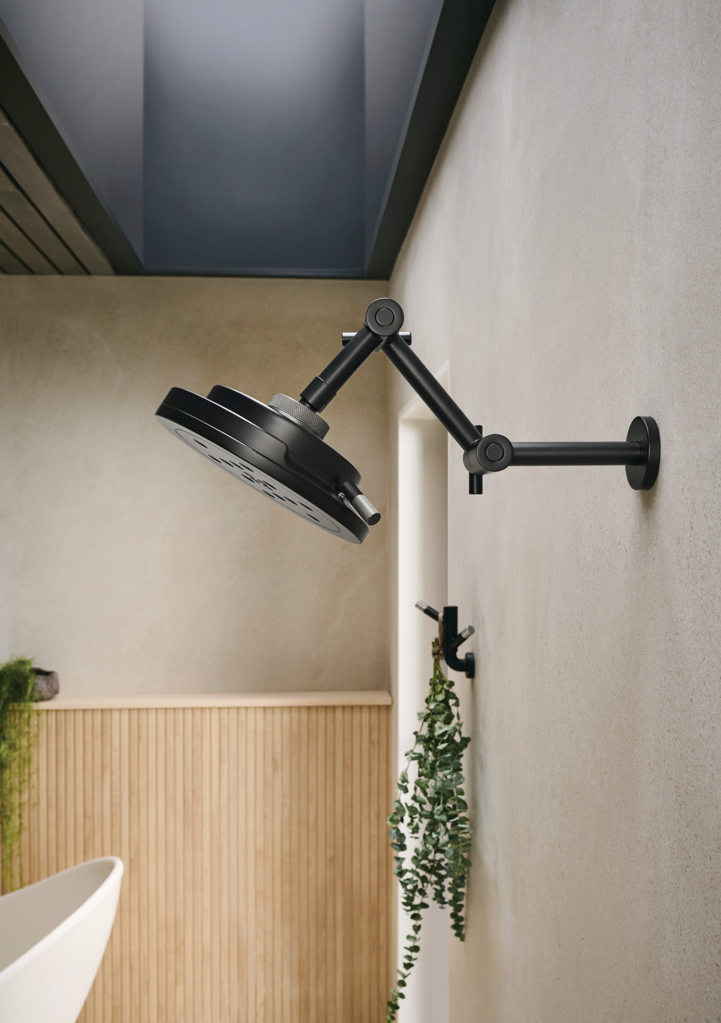 Brizo Litze® 8” H<sub>2</sub>Okinetic<sup>®</sup> Round Multi-Function Wall Mount Showerhead