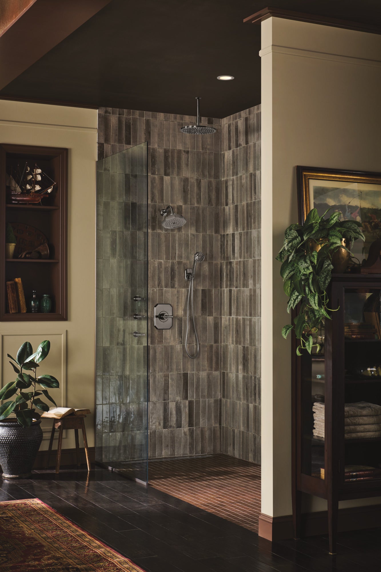Brizo Beauclere™ 8" H2OKinetic® Multi-Function Shower Head
