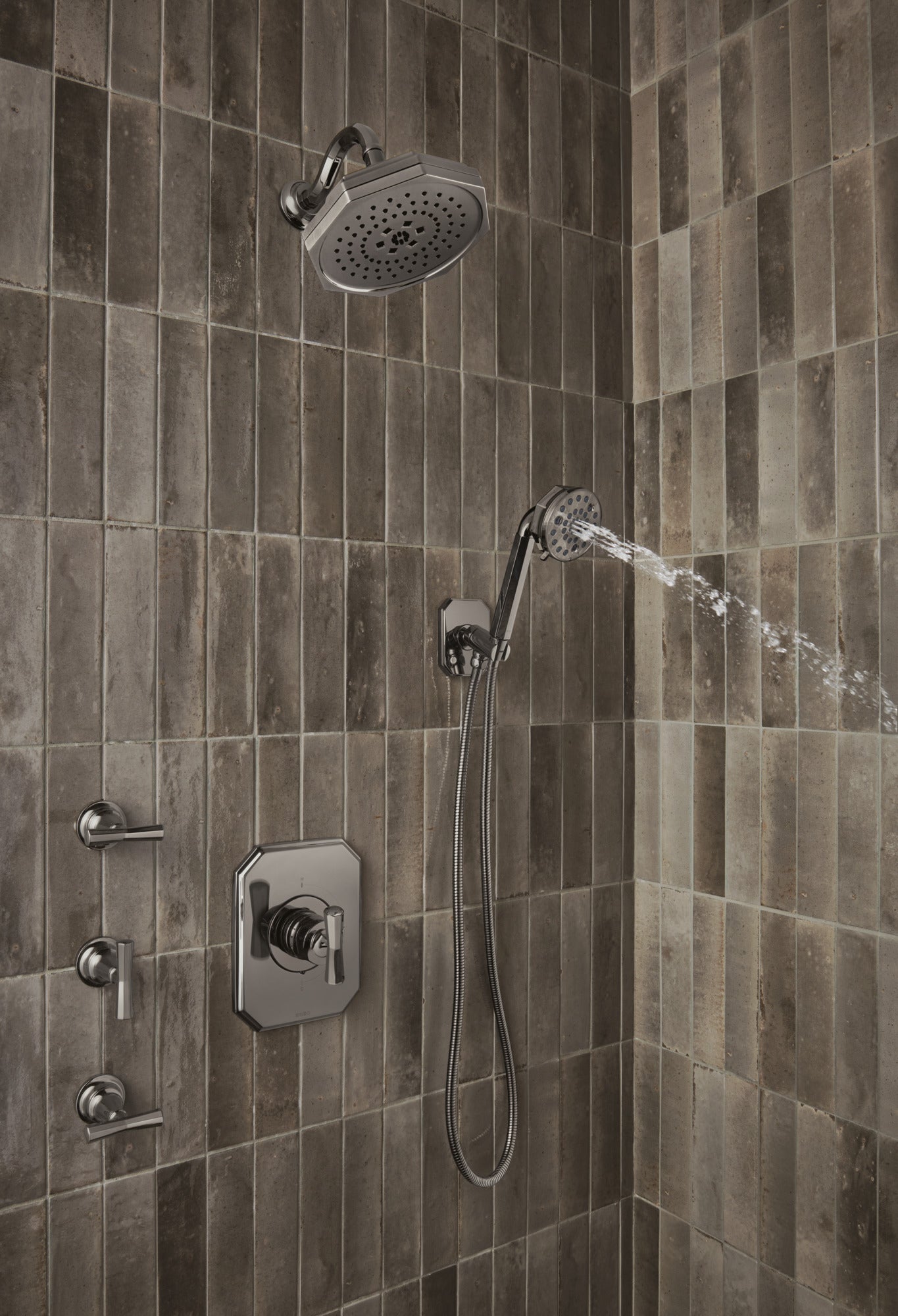 Brizo Beauclere™ 7 1/2" Shower Arm and Flange