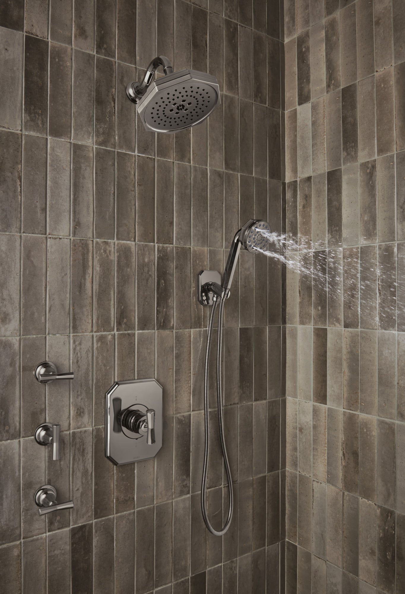 Brizo Beauclere™ 7 1/2" Shower Arm and Flange