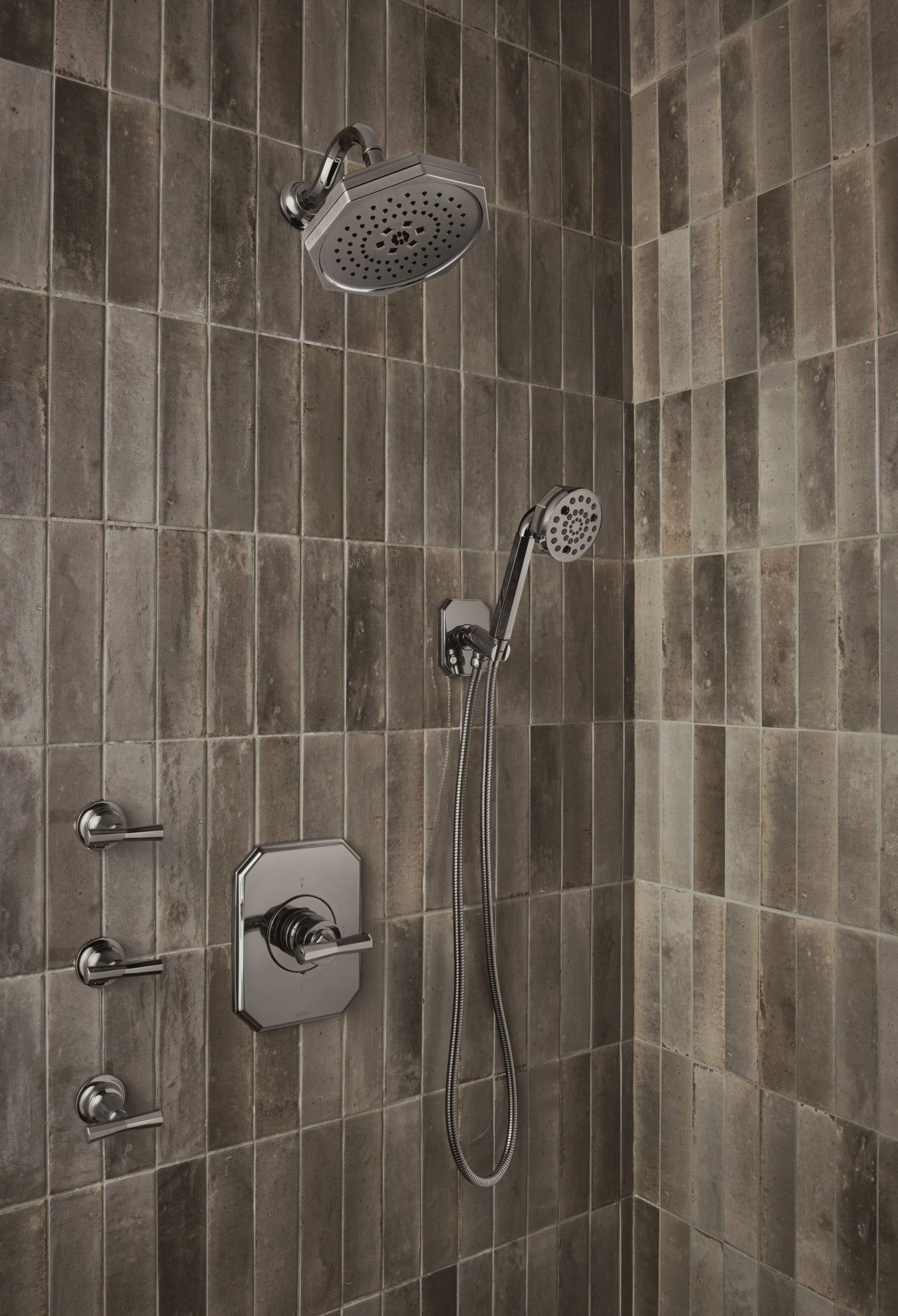 Brizo Beauclere™ 7 1/2" Shower Arm and Flange