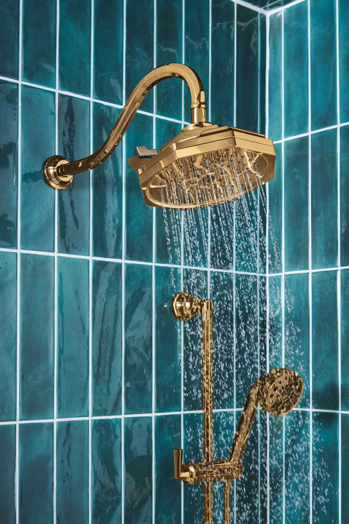 Brizo Beauclere™ 8" H2OKinetic® Multi-Function Shower Head