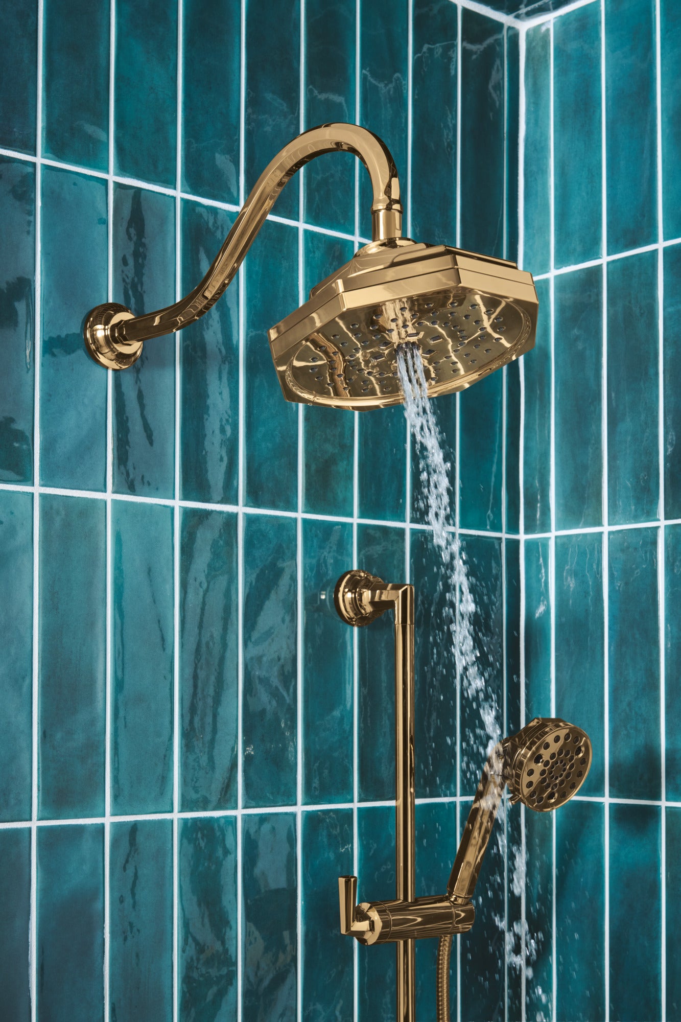 Brizo Beauclere™ 8" H2OKinetic® Multi-Function Shower Head