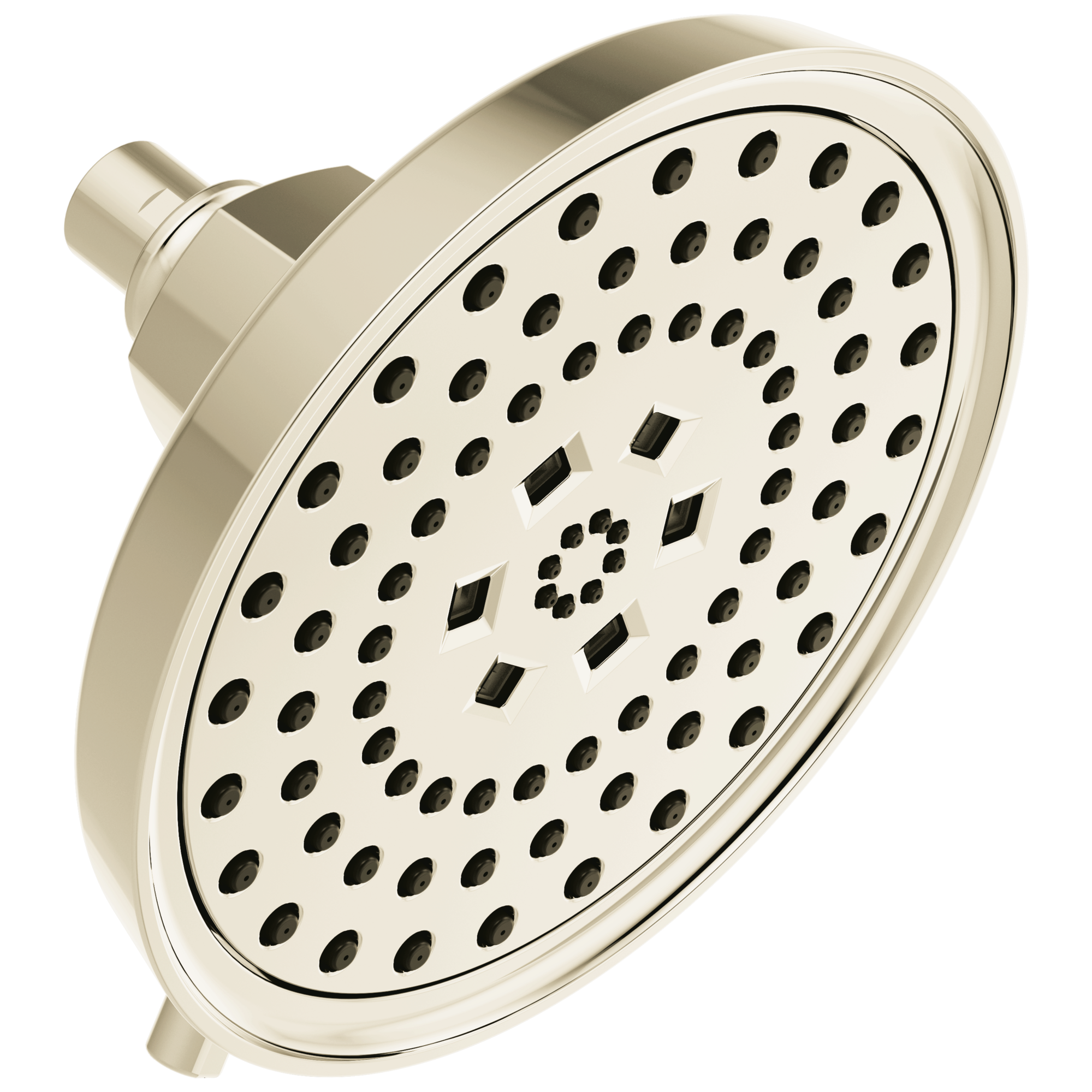 Brizo Invari® 7 5/8” H2Okinetic® Round Multi-Function Shower Head - 2.5 GPM