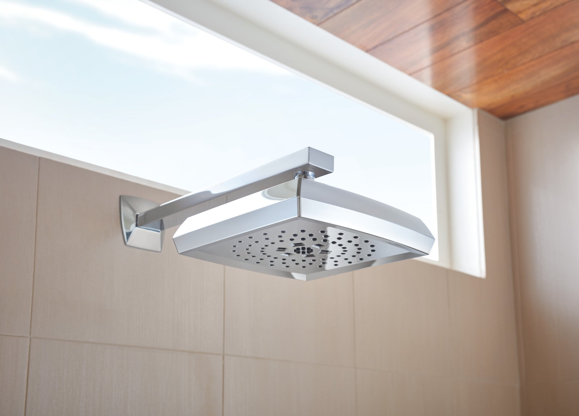 Brizo Vettis® H2OKinetic® Square Multi-Function Showerhead