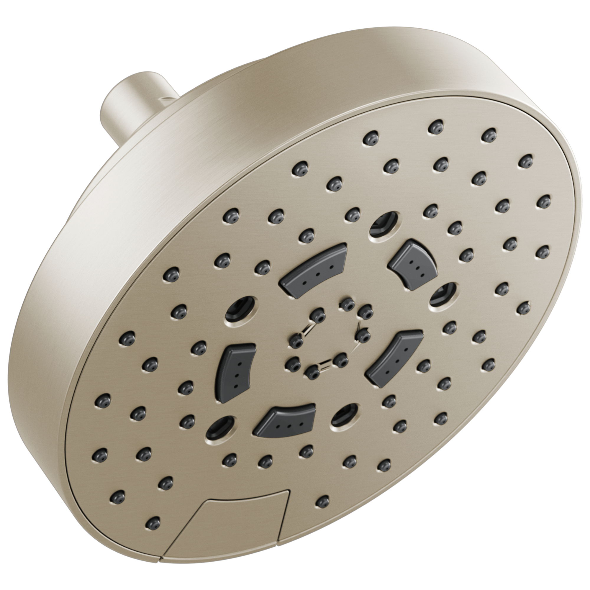 Brizo Essential™ Shower 7” Linear Round H2Okinetic® Multi-Function Wall Mount Shower Head - 1.5 GPM