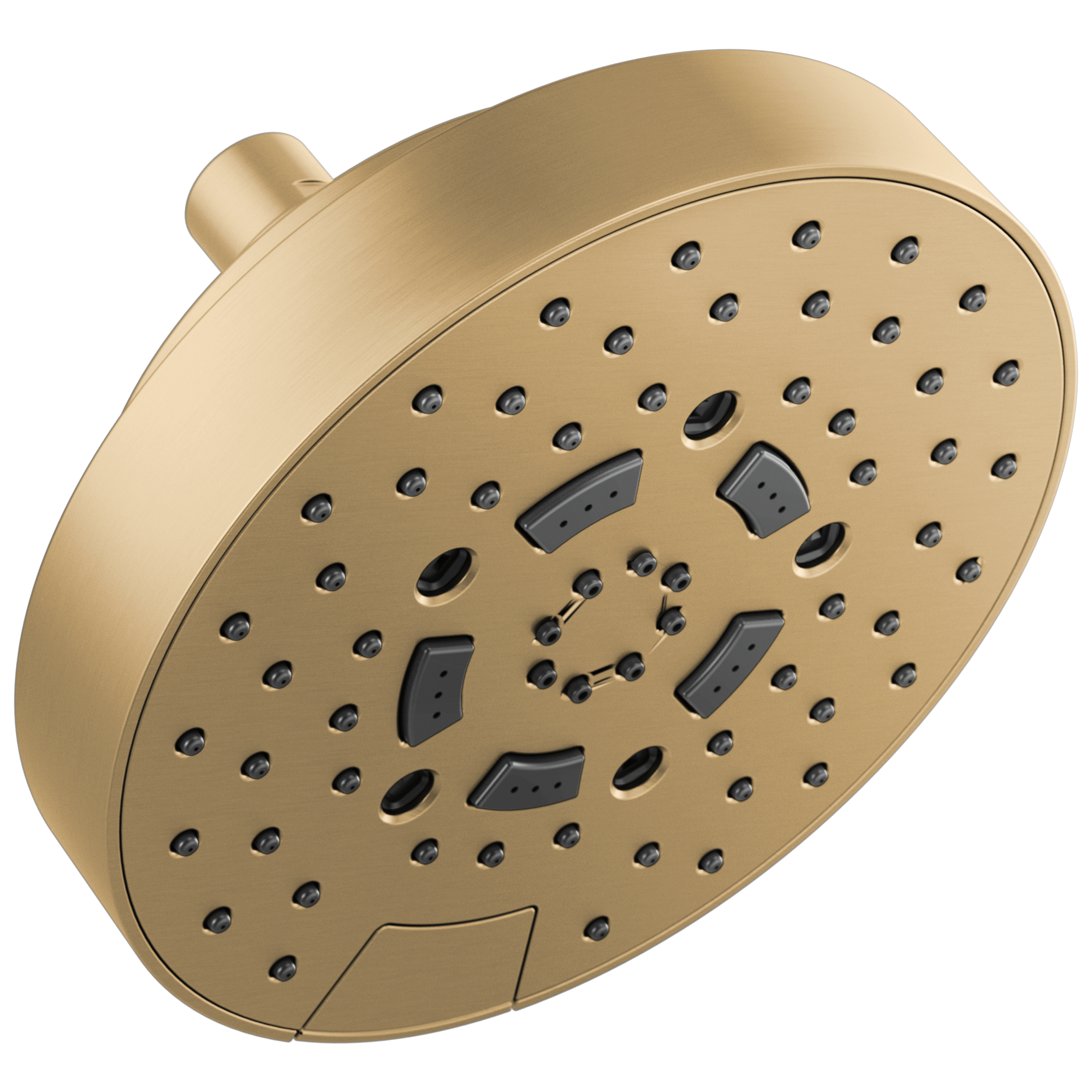 Brizo Essential™ Shower 7" Linear Round H2Okinetic® Multi-Function Wall Mount Shower Head - 2.5 GPM