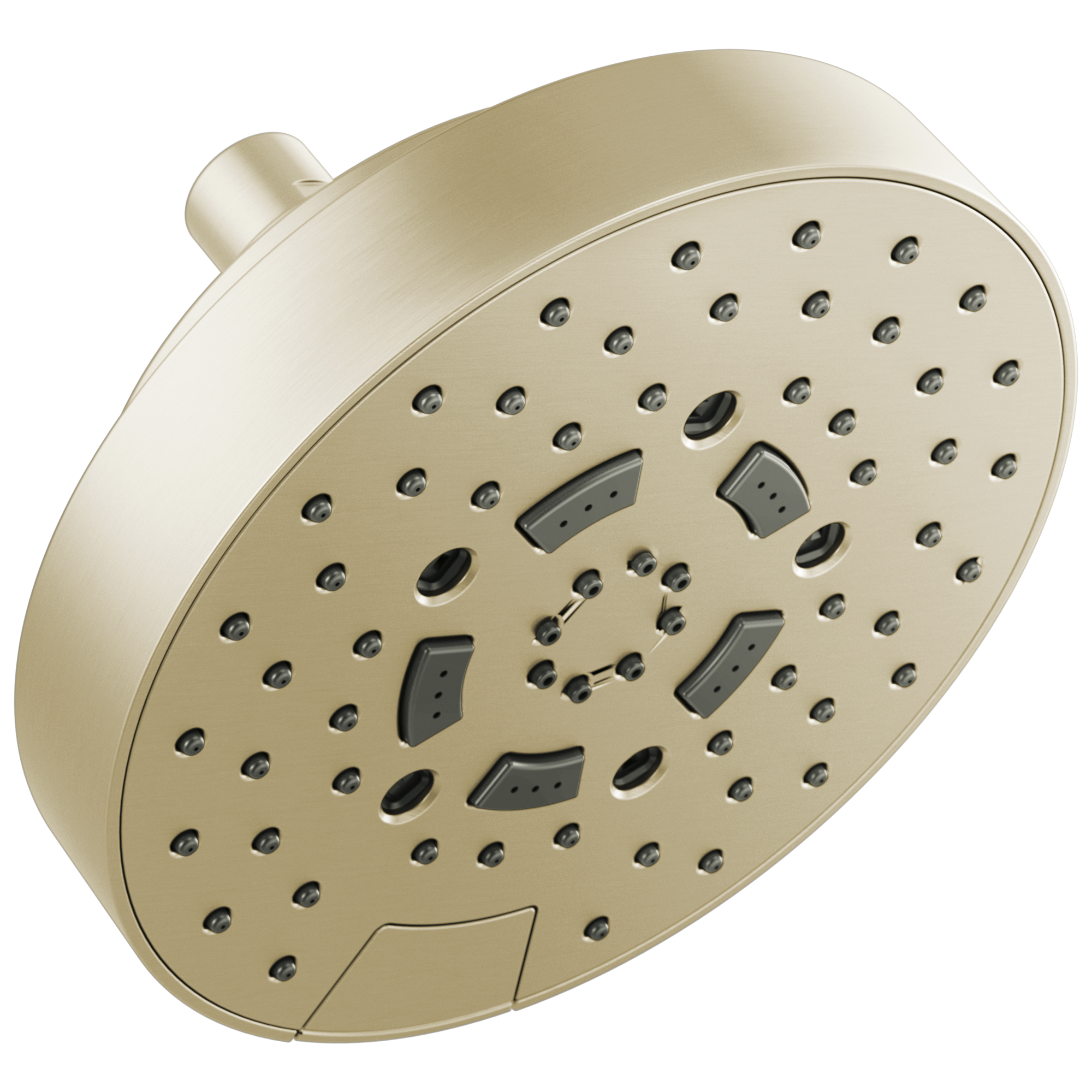 Brizo Essential™ Shower 7" Linear Round H2Okinetic® Multi-Function Wall Mount Shower Head - 2.5 GPM