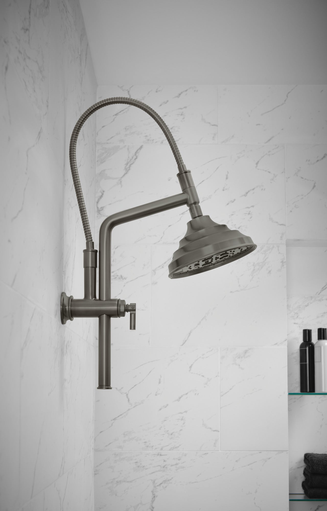 Brizo Essential™ Shower 7" Classic Round H2Okinetic® Multi-Function Wall Mount Shower Head - 1.75 GPM