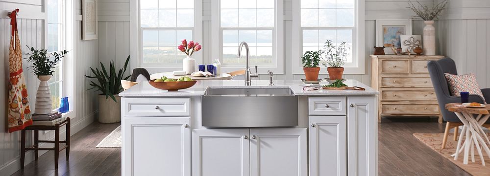 Prep 30" Undermount Apron Front Single Bowl Sink