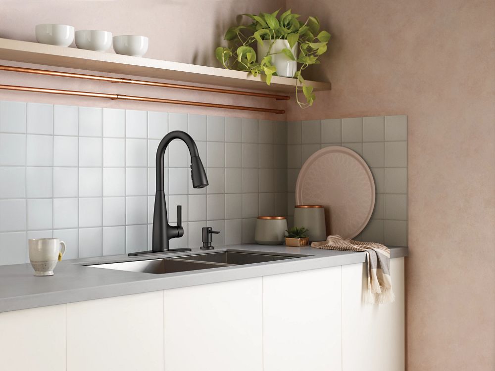 Haelyn One-Handle High Arc Pulldown Kitchen Faucet