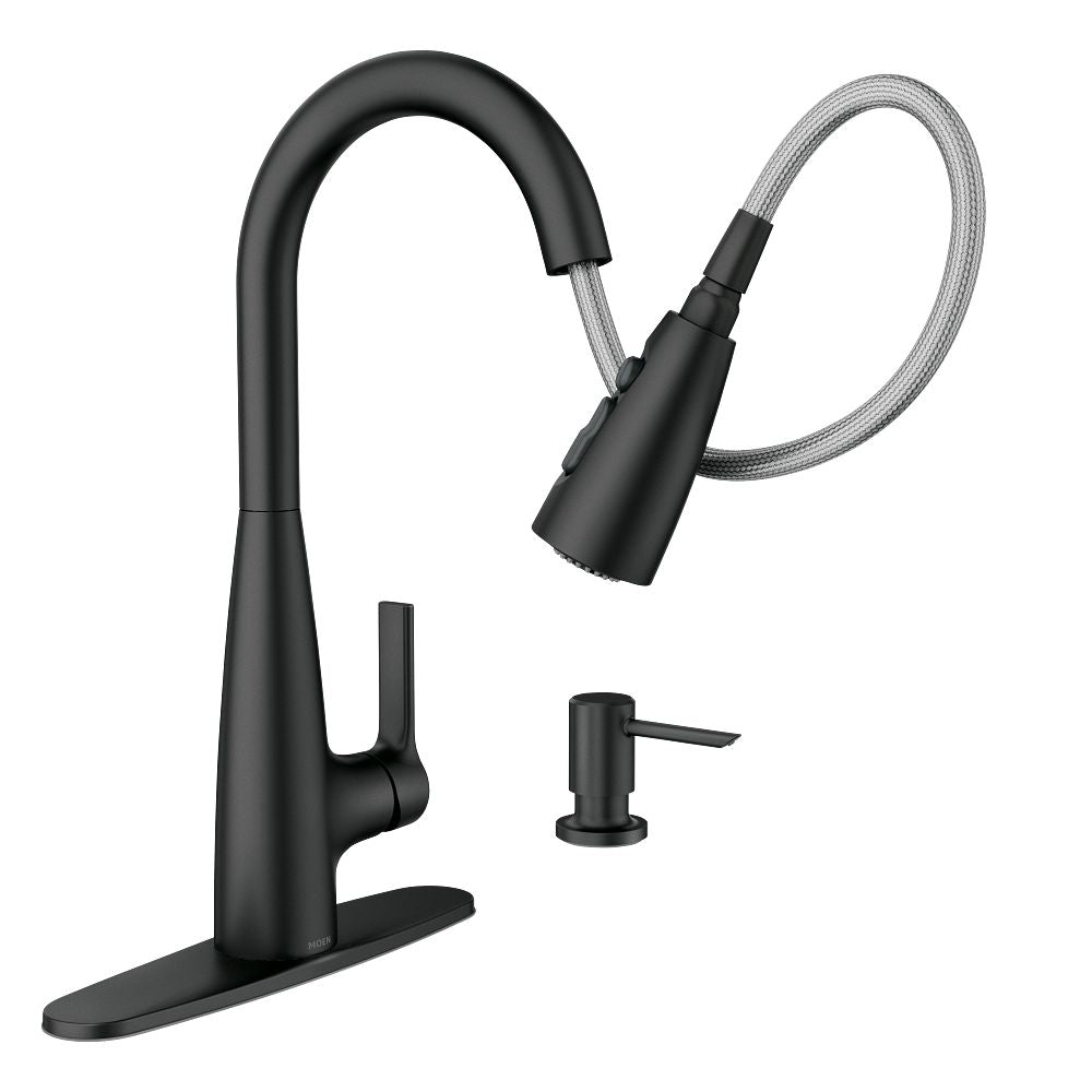 Haelyn One-Handle High Arc Pulldown Kitchen Faucet