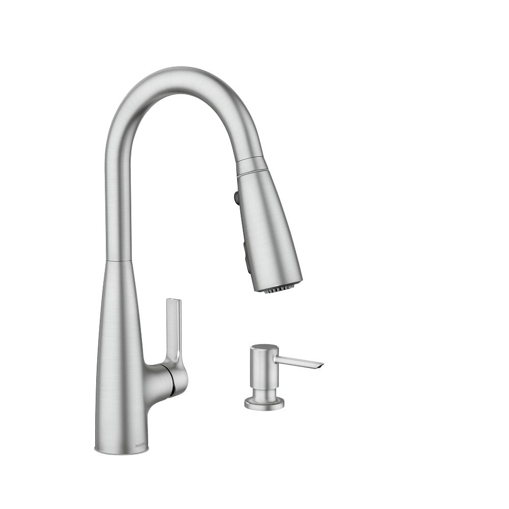 Haelyn One-Handle High Arc Pulldown Kitchen Faucet With ColorCue®