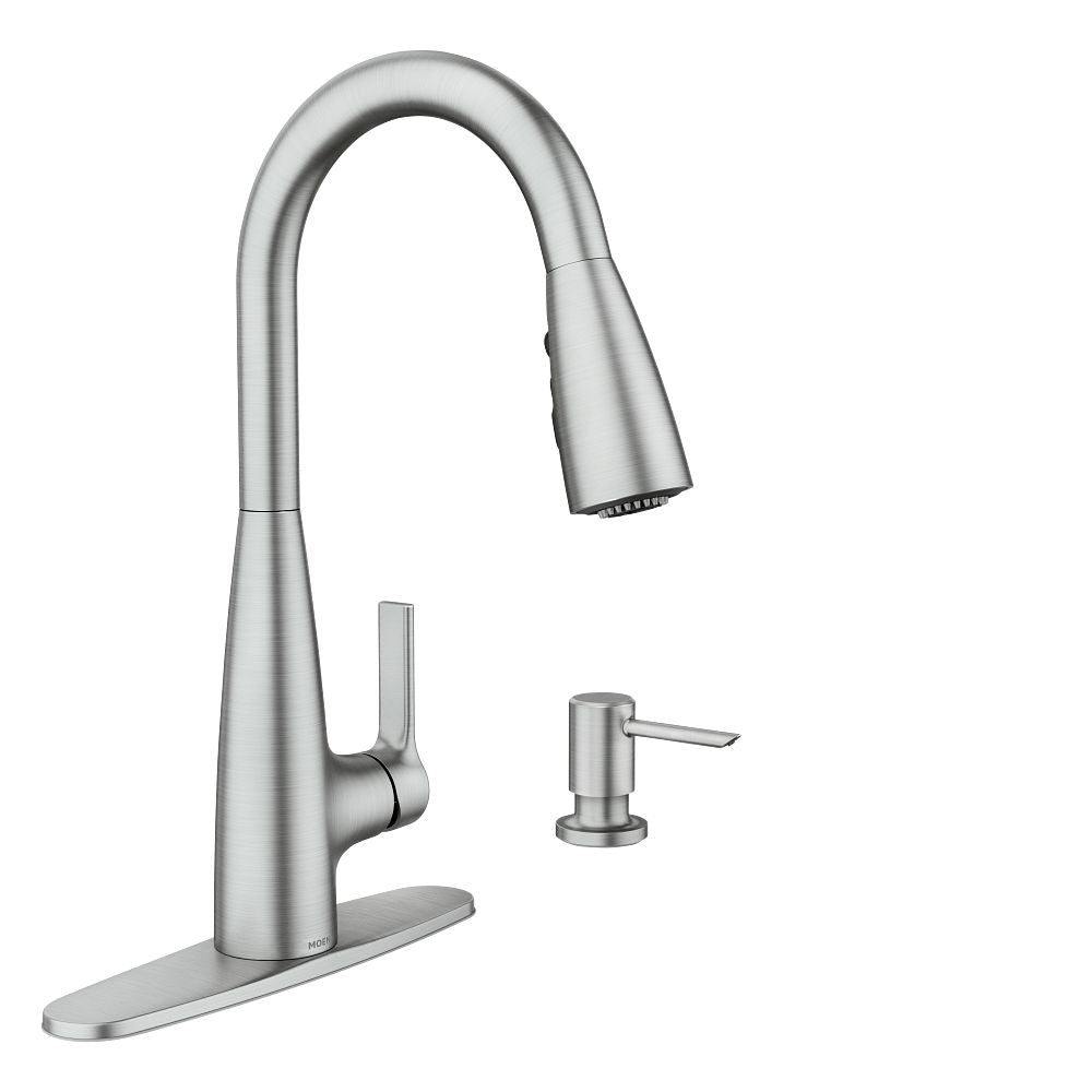 Haelyn One-Handle High Arc Pulldown Kitchen Faucet