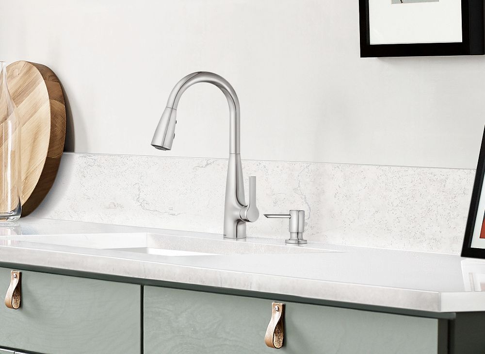 Haelyn One-Handle High Arc Pulldown Kitchen Faucet