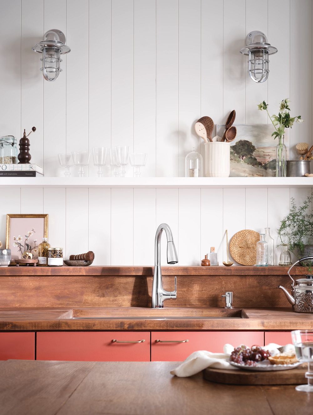Haelyn One-Handle High Arc Pulldown Kitchen Faucet