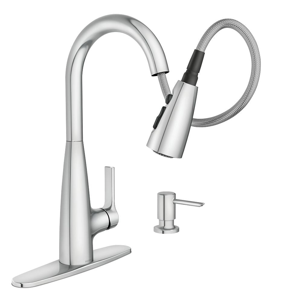 Haelyn One-Handle High Arc Pulldown Kitchen Faucet