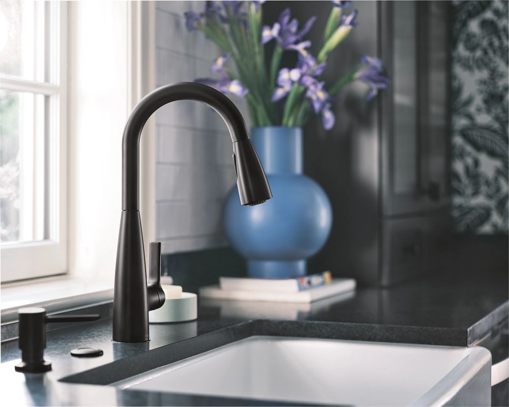 Haelyn One-Handle High Arc Pulldown Kitchen Faucet