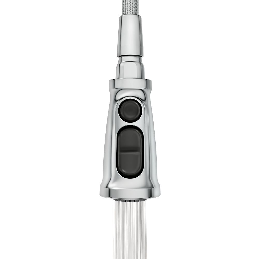 Nolia One-Handle Pre-Rinse Spring Pulldown Kitchen Faucet