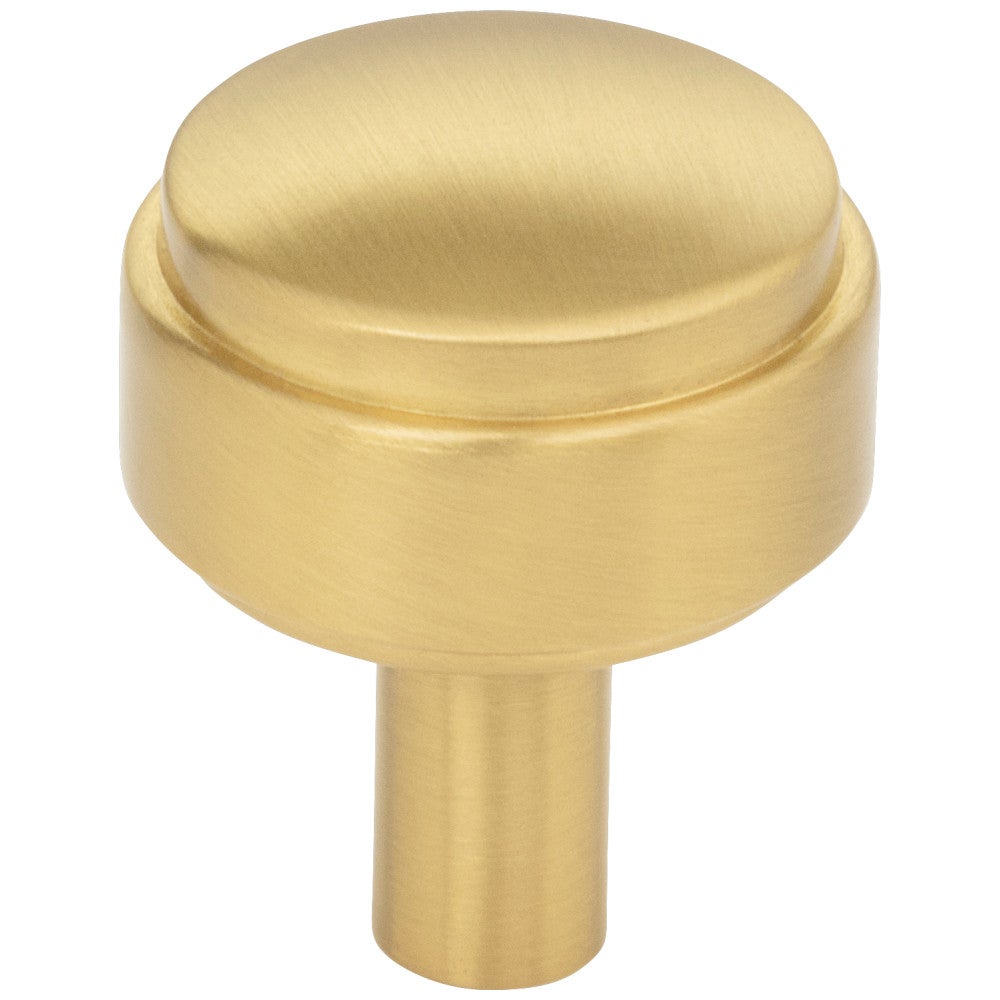 Hardware Resources 1-1/8" Diameter Satin Nickel Hayworth Cabinet Knob