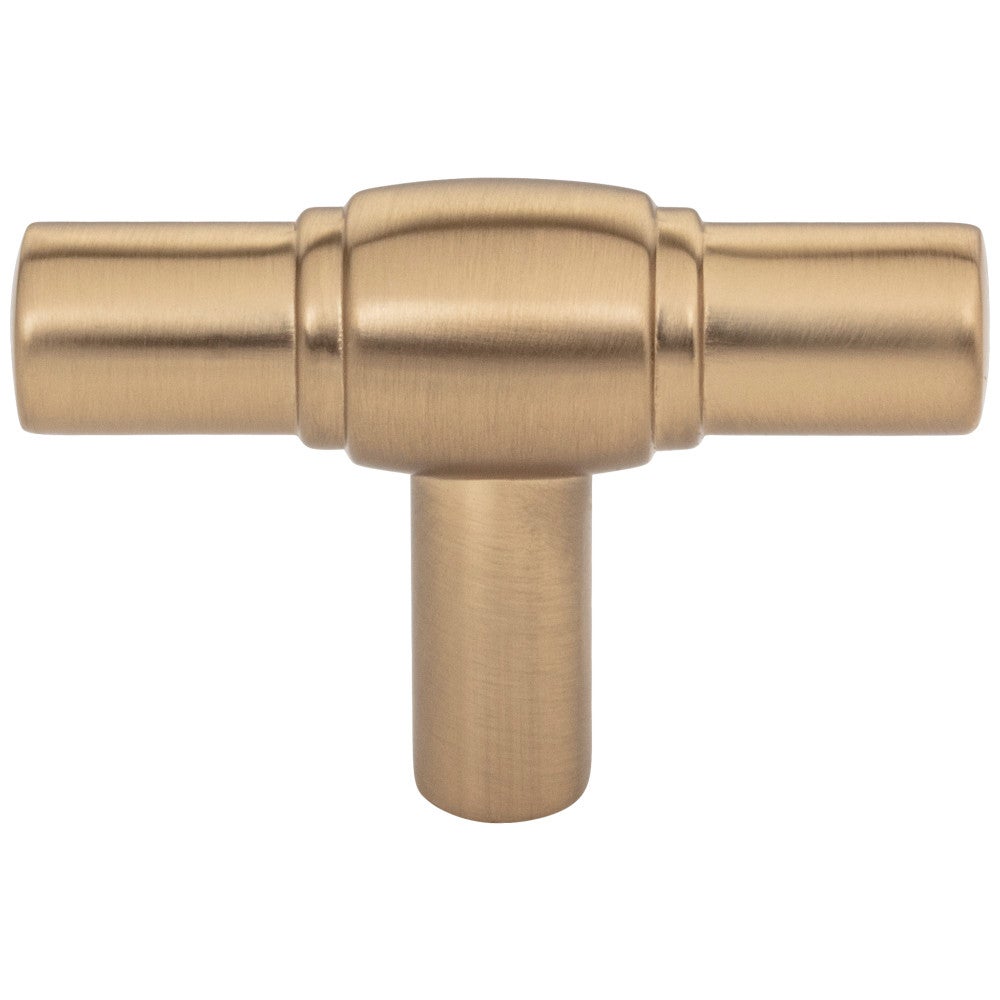 Hardware Resources 2" Satin Nickel Hayworth Cabinet "T" Knob