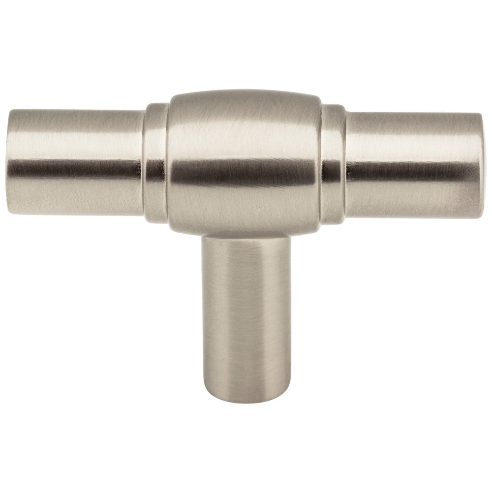 Hardware Resources 2" Satin Nickel Hayworth Cabinet "T" Knob