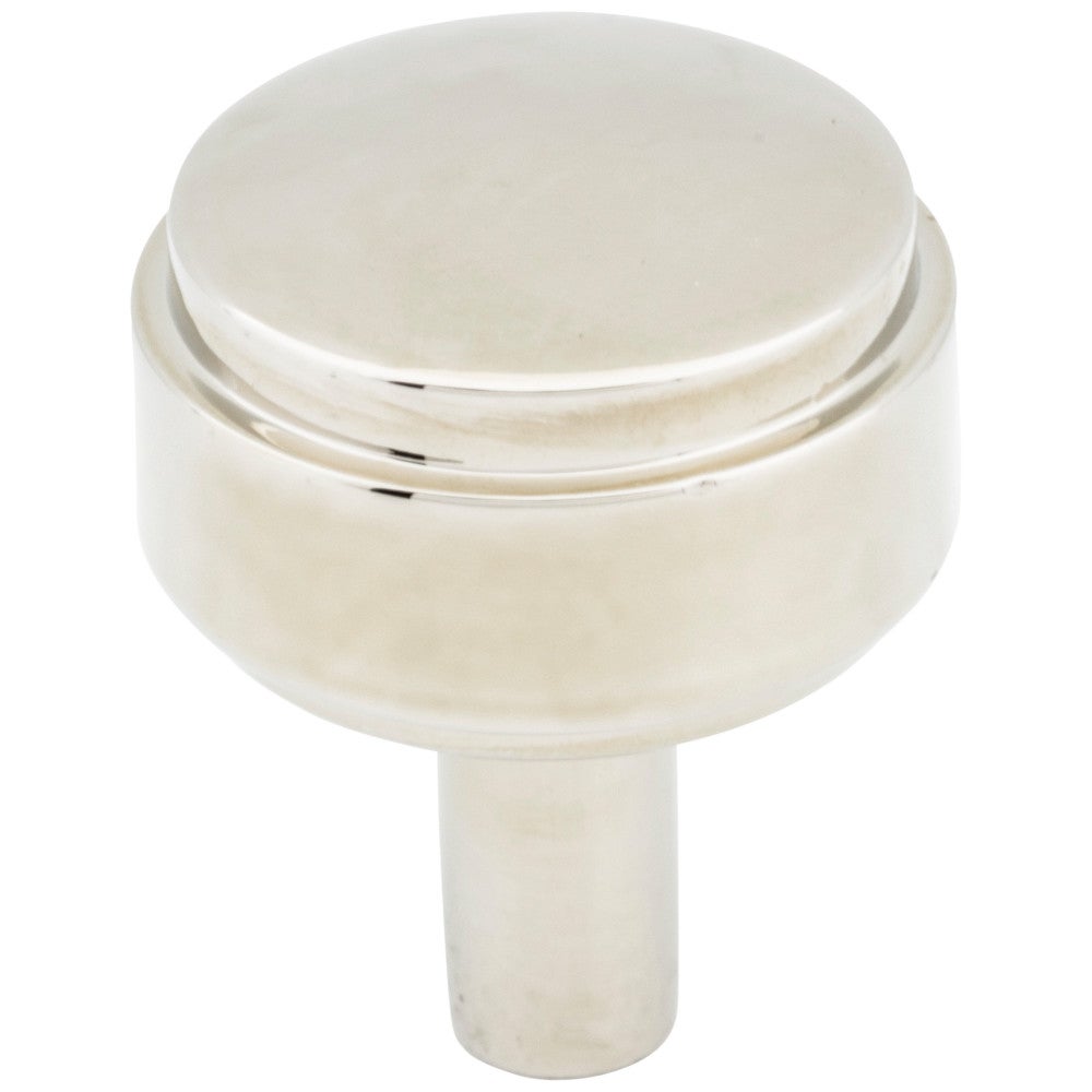 Hardware Resources 1-1/8" Diameter Satin Nickel Hayworth Cabinet Knob